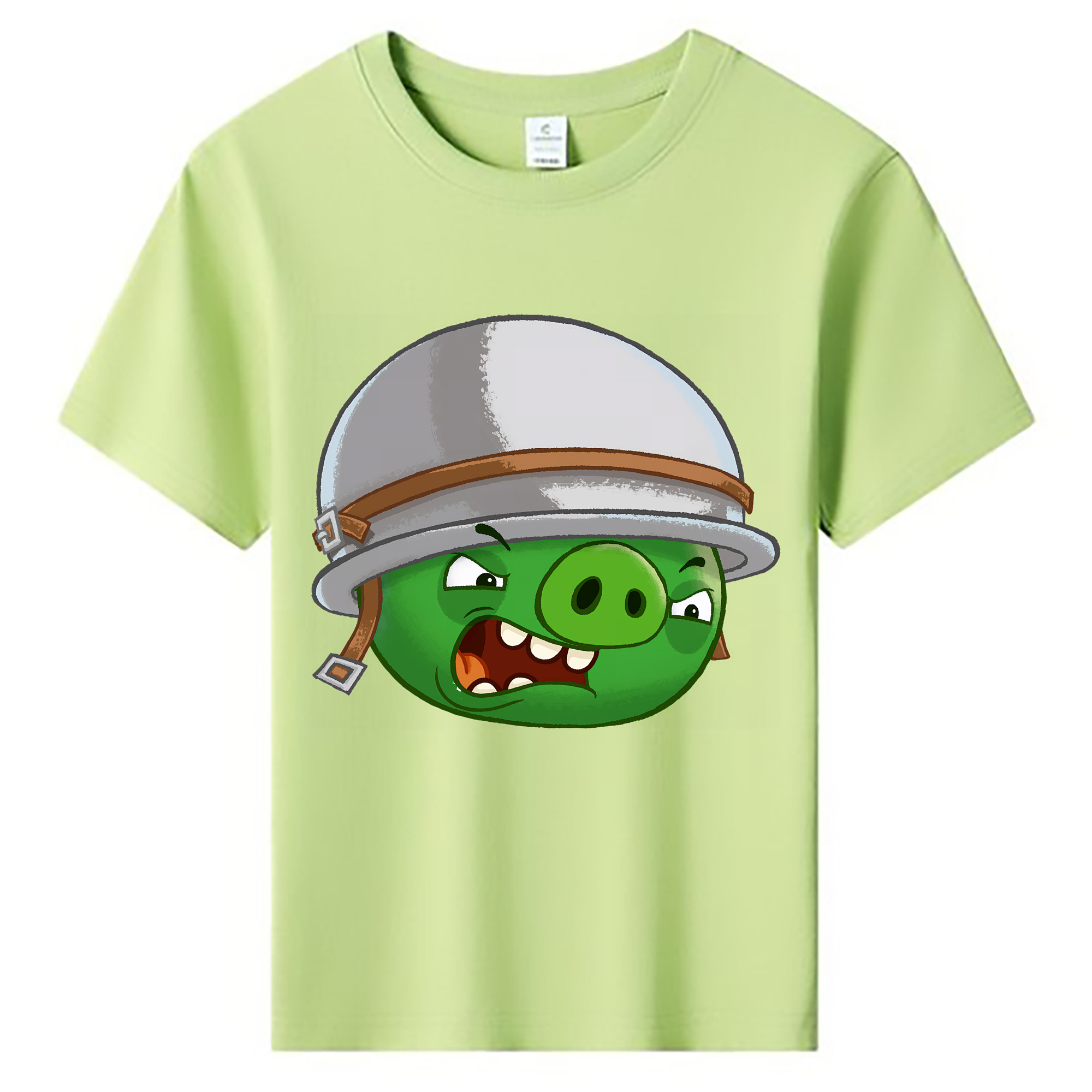 （画像用） Angry Birds アングリーバード 綿100％キッズTシャツ（フロントプリント）